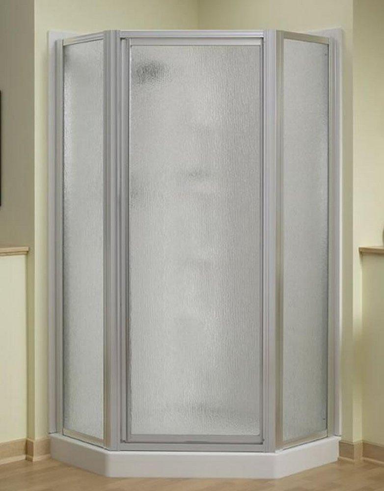 Sterling Silver 72 x 39 in. Neo-Angle Shower Door 
