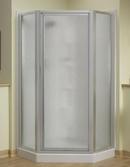 Sterling Silver 72 x 39 in. Neo-Angle Shower Door 