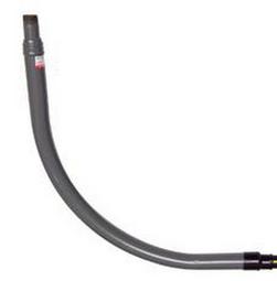 1-1/4 x 1-1/4 x 0.151 in. Self Drill Gas Motor Riser with Coupling