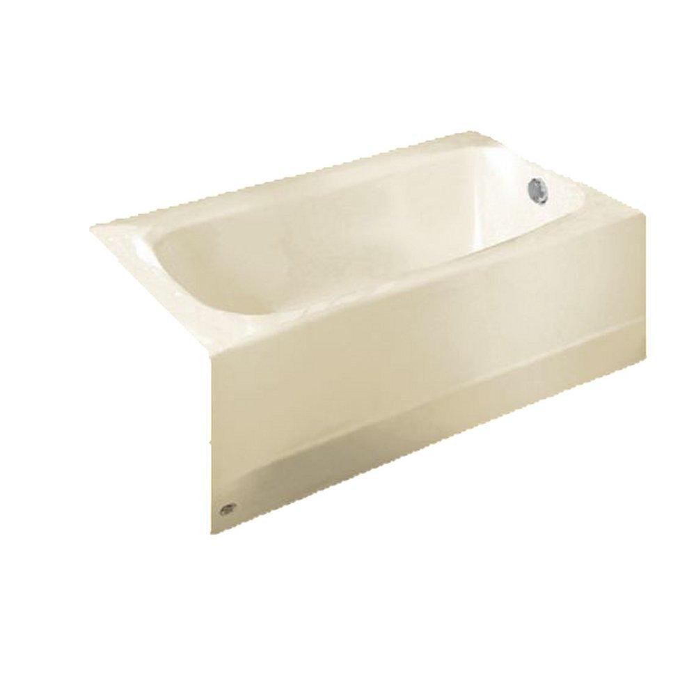 American Standard Linen 60 x 32 in. Soaker Alcove Bathtub 
