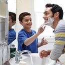 American Standard White Pedestal Vessel 