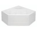 Aquatic White 60 x 28 in. Right-Hand Corner Bath Tub 