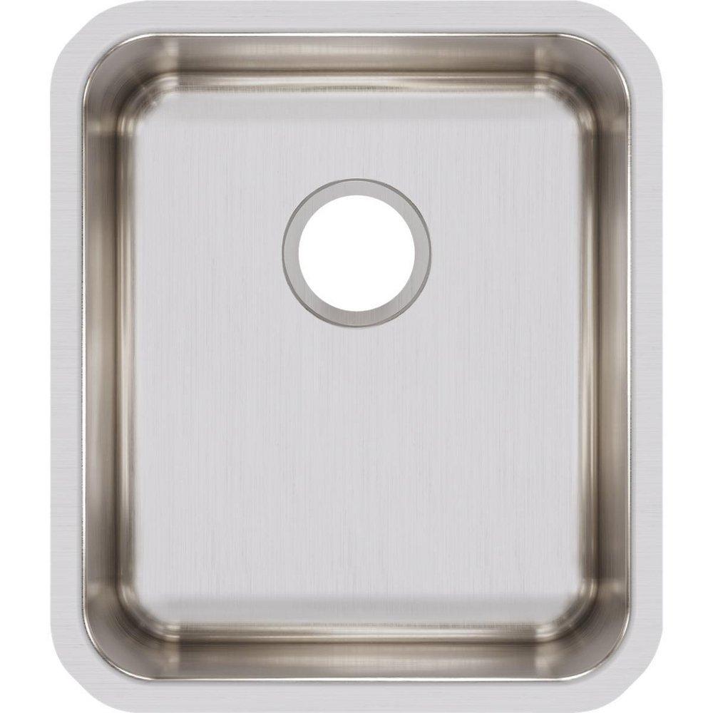 Elkay Lustrous Satin 16 x 18-1/2 in. Undermount Stainless Steel Bar Sink 