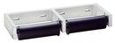 Bobrick Satin 11 in. 2-Roll Tissue Dispenser 