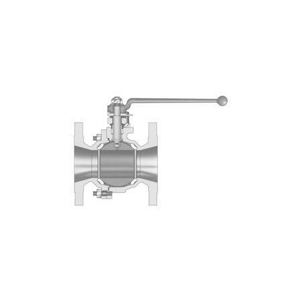 Velan Valve Carbon Steel Regular Port Flanged 150# Ball Valve 