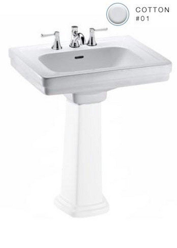 TOTO 24 X 19 4 Pedestal Lavatory ONLY Provincial Cottage 