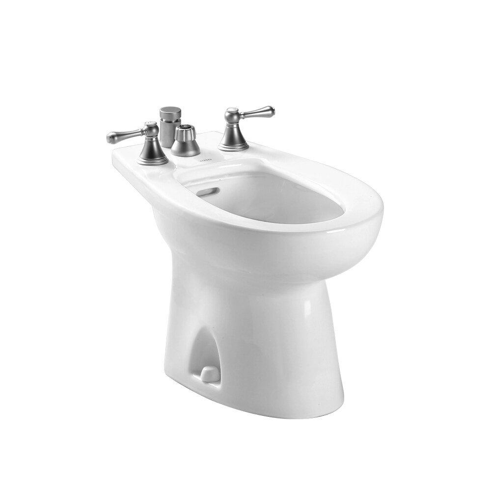 TOTO Cotton 3-Hole Vertical Spray Bidet 