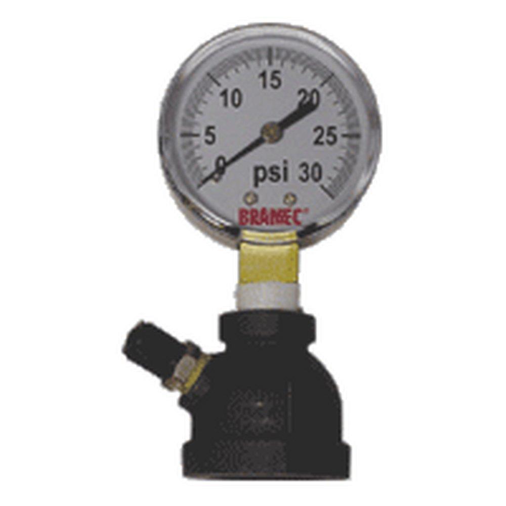 Bramec Corporation 15 psi Gas Line Test Gauge 