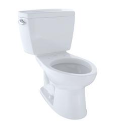 1.6 gpf Elongated Two Piece Toilet in Cotton