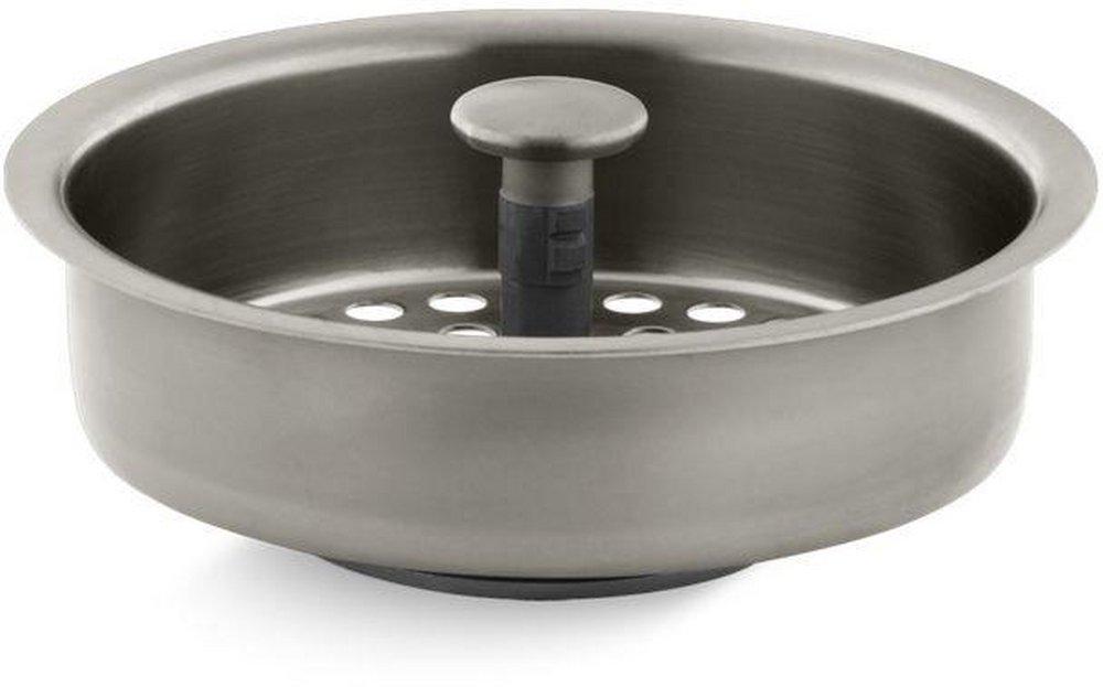 KOHLER Vibrant&reg; Brushed Nickel Basket Strainer 