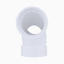 White PVC DWV 90&deg; Double Elbow 