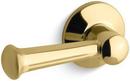 Left-Hand Trip Lever in Vibrant Polished Brass