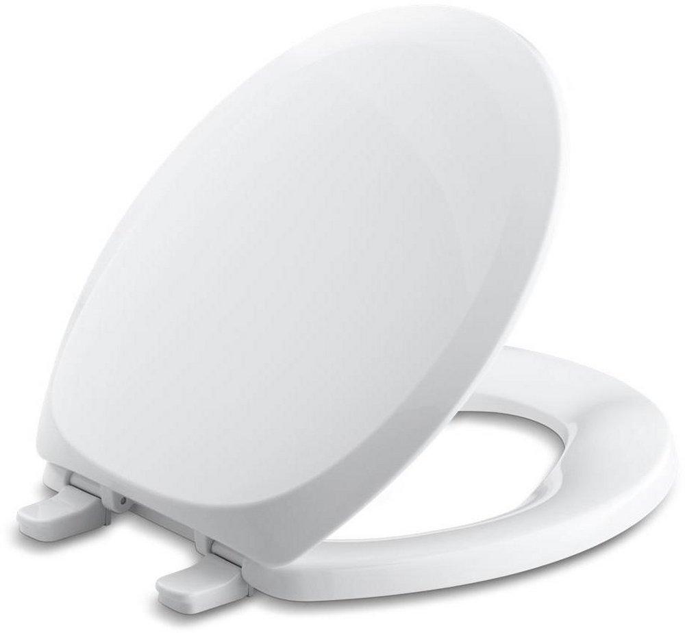 KOHLER White Round Closed Front 