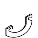 Hold Down Plate for Kohler K-7166-AF Adjustable Pop-Up Drain