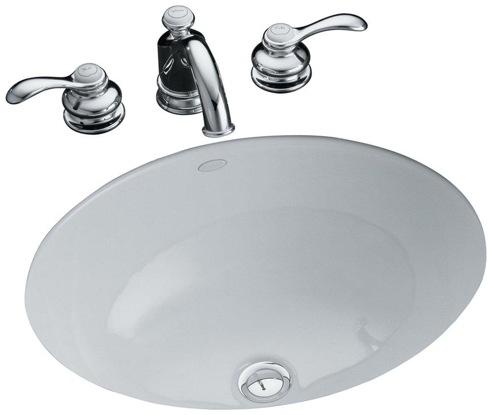 KOHLER White Undermount Basin 