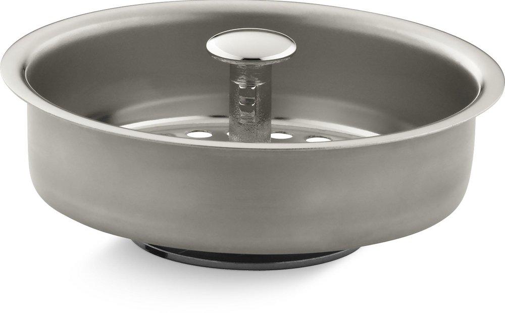 KOHLER Vibrant&reg; Polished Nickel Basket Strainer 