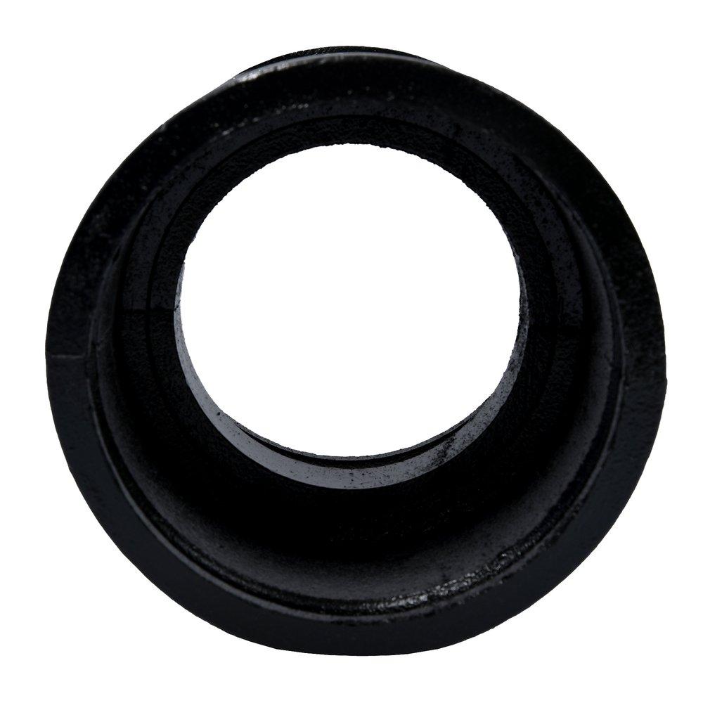 Black Cast Iron Double Hub Fitting 