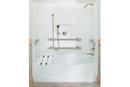 Sterling White 60 x 30 in. Tub and Shower 