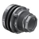 1-1/4 in. Socket x FIPT Straight Schedule 80 PVC Bulkhead Fitting with Neoprene Gasket