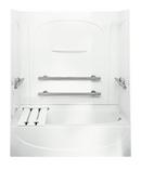 60 x 30 in. ADA Vikrell Right Hand Drain Tub and Shower in White