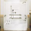 60 x 31-1/2 in. Tub and Shower Hand Drain in White