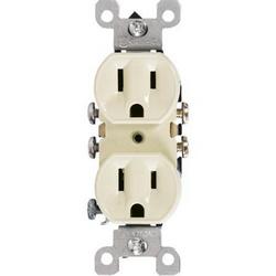 15A 125V Duplex Receptacle in Ivory