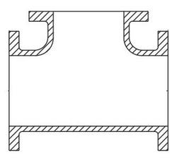 20 Flange Epoxy Tee
