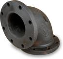 4 x 3 in. Flanged Reducing Epoxy Ductile Iron C110 Full Body 90 Degree Bend