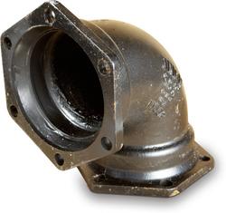 16 in. Mechanical Joint Ductile Iron C153 Short Body 90 Degree Bend