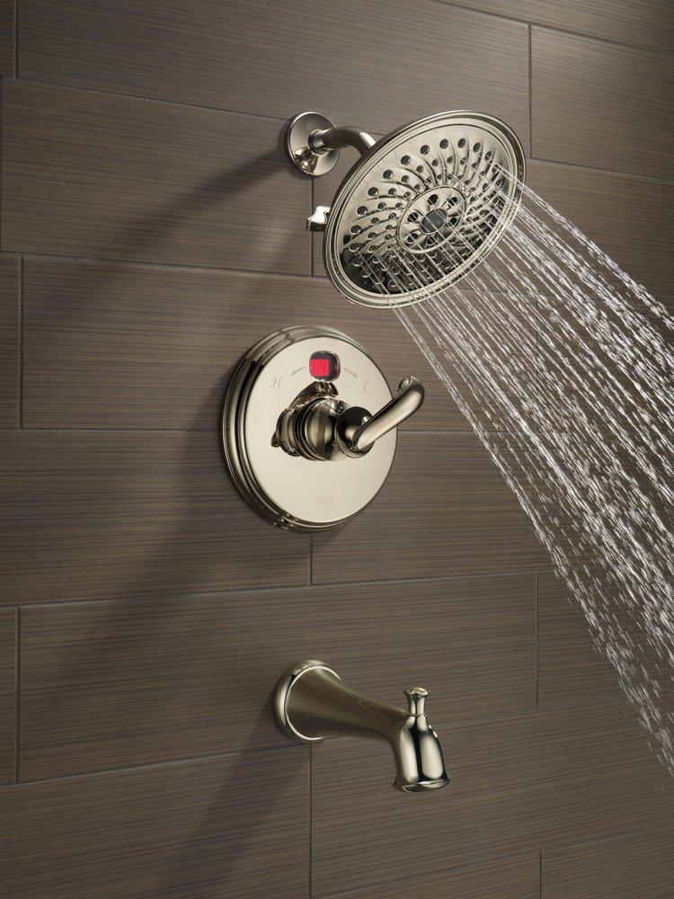 Delta Faucet Brilliance&reg; Polished Nickel 2-1/2 in. Stainless Steel Shower Flange 