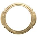 10-9/10 in. Decorative Trim Ring in Brilliance Polished Brass