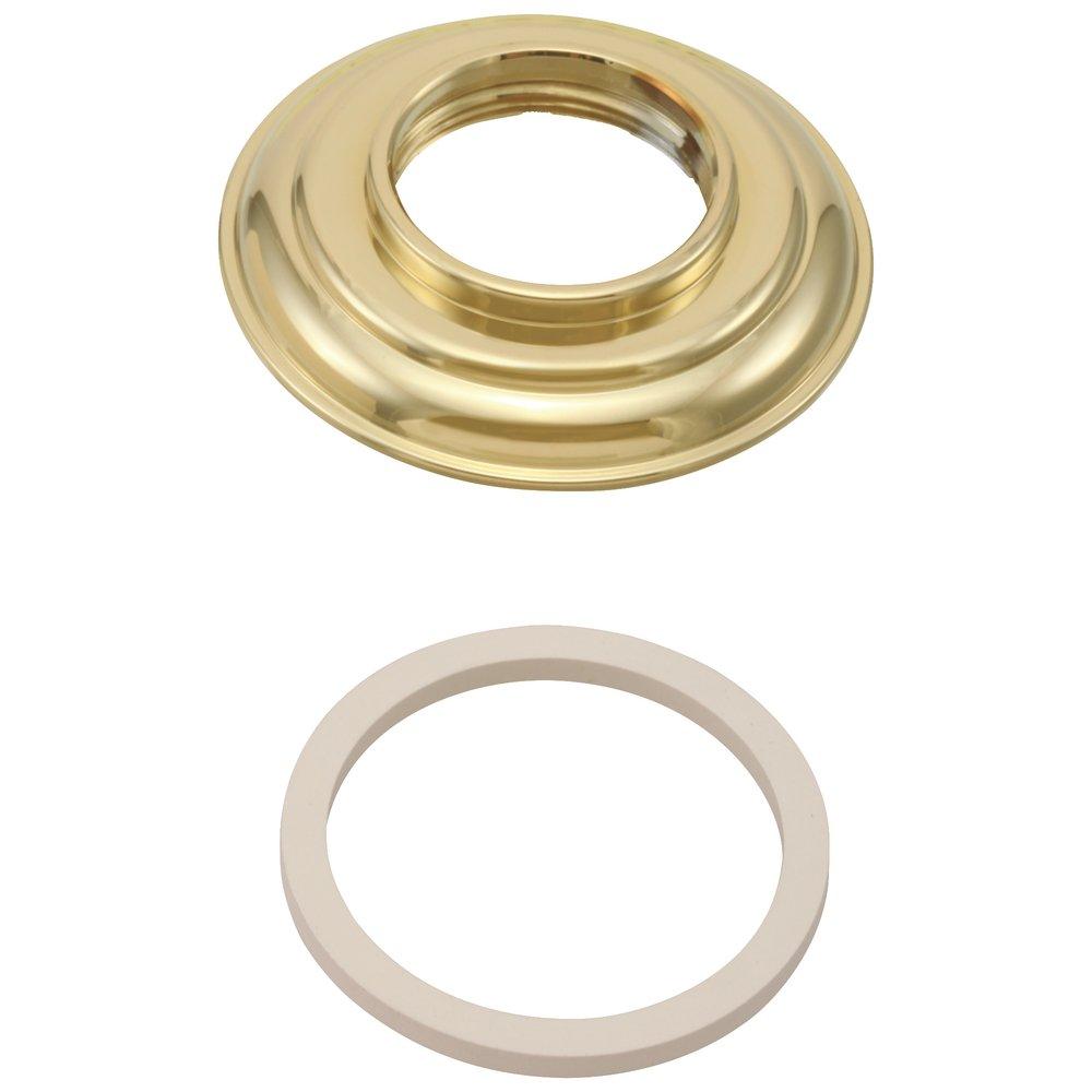 Delta Faucet Polished Brass Base with Gasket 