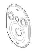 Delta Faucet Chrome 1800 Shower Escutcheon 