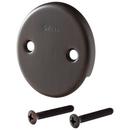 Delta Faucet Venetian Bronze Brass Overflow Face Plate and Screw 