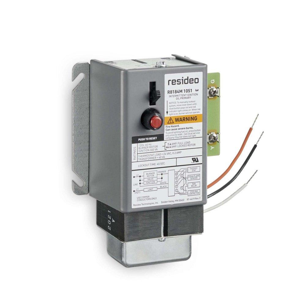 Resideo Grey Oil Burner Control 