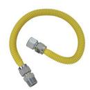 BrassCraft Yellow 3/4 in. FIP x MIP Gas Appliance Connector in Yellow 