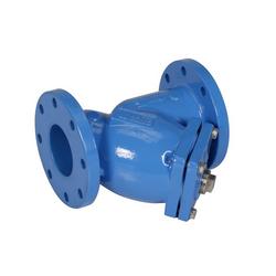 4 in. Flange 1/8 in. Perforated Screen Cast Iron Epoxy Coated Y-Strainer