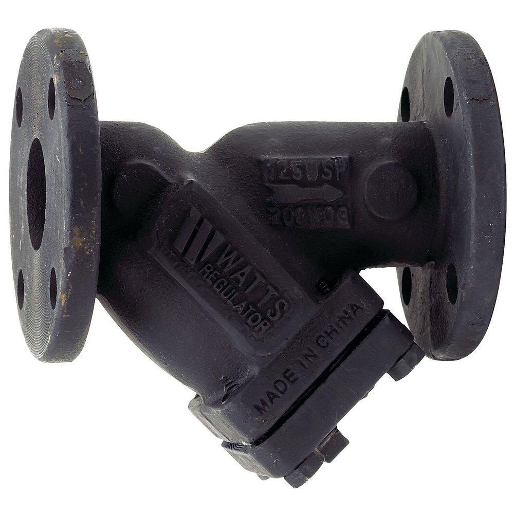Watts 125# Cast Iron Flanged Wye Strainer 