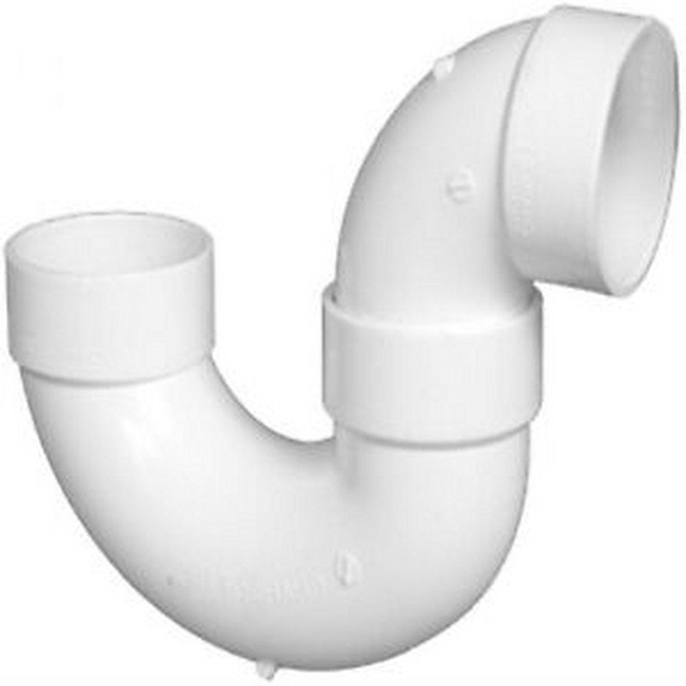 Genova White Plastic P-Trap 