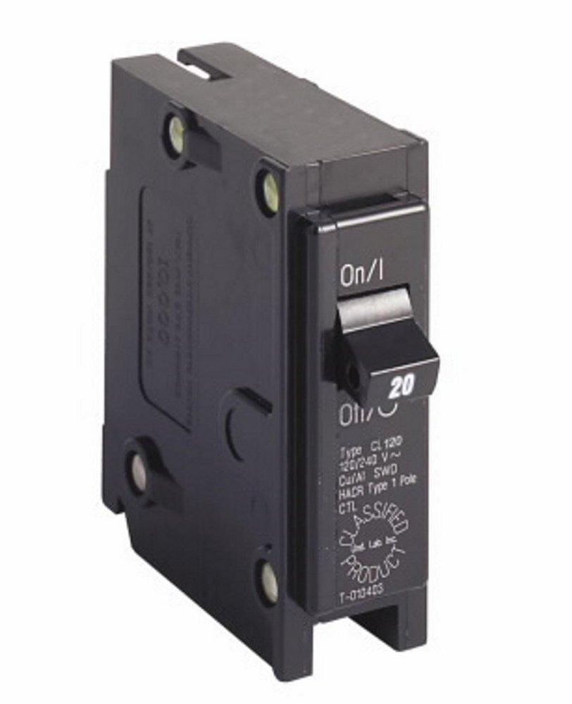 Cutler-Hammer Black 120/240V 1 Pole Circuit Breaker 