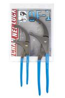 Channellock Polished Steel 12 & 15 OIL Filter PLIER Set 