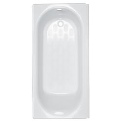 60 in. x 30 in. Soaker Alcove Bathtub with Right Drain in White