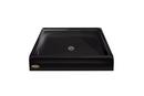 JACUZZI&reg; Black 48 x 48 in. Square Shower Base with Center Drain 