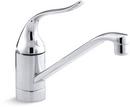KOHLER Polished Chrome Single Handle Kitchen Faucet 