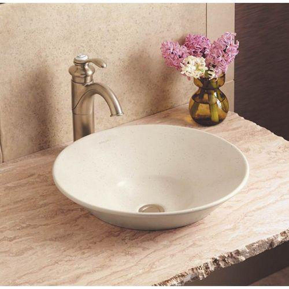 KOHLER Vibrant&reg; Brushed Nickel Single Handle Bathroom Sink Faucet 
