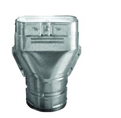 4 in. Type B Round - Oval Adapter