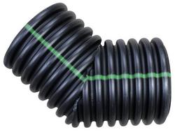 18 in. Plain End HDPE 45 Degree Elbow