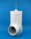 Plastic Full Port Slip Gate Valve 