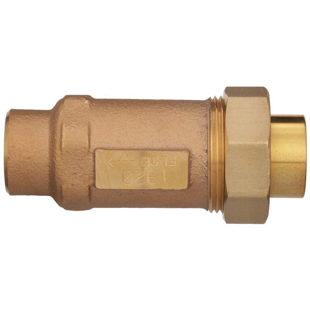 Zurn Wilkins Union FNPT x FNPT Dual Check Valve 