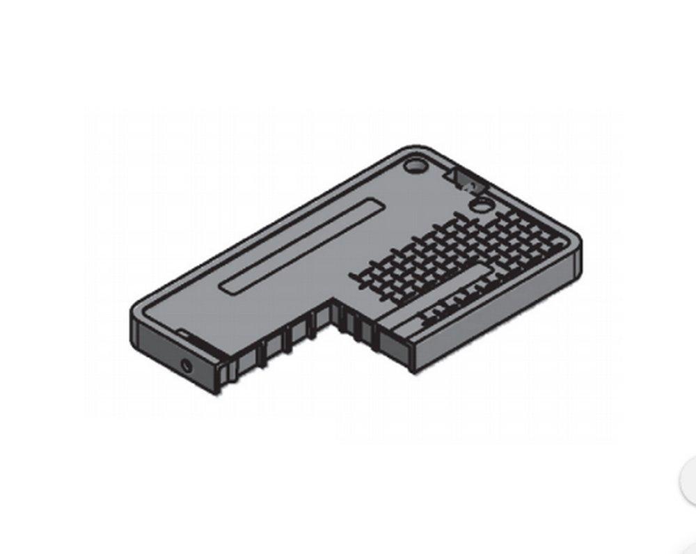 Carson Industries Black Water Meter with Reader Lid Only in Black 